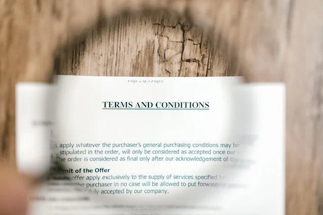Terms And Conditions 1 terms and condition for ecom for breakfast