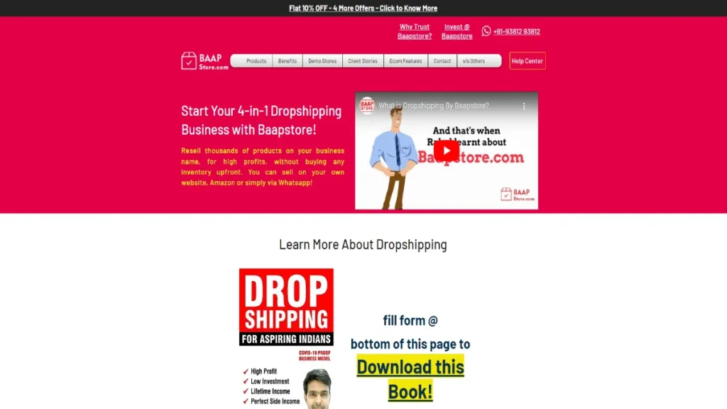Dropshipping Portal-Baapstore