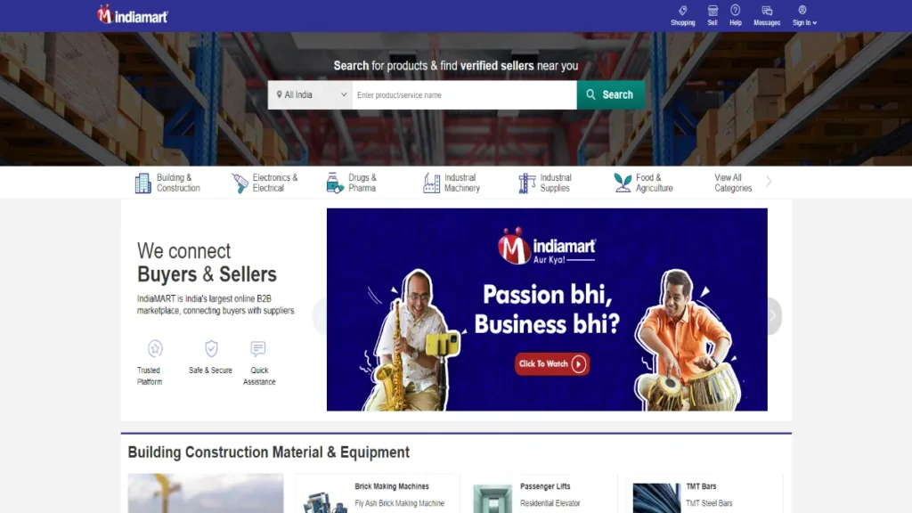 IndiaMart-Manufacturers Suppliers Exporters Directory India Exporter Manufacturer