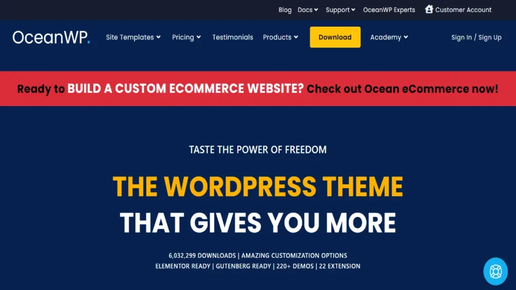 OceanWP-WordPress Theme