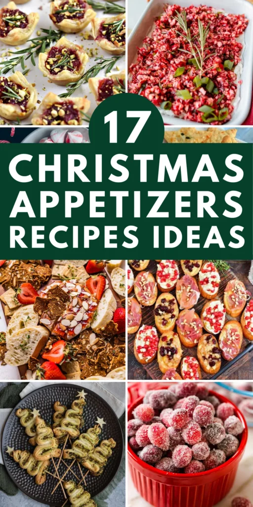 christmas appetizers recipes featured image