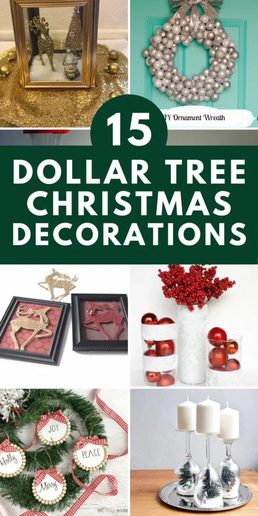 dollar tree christmas decorations featured image