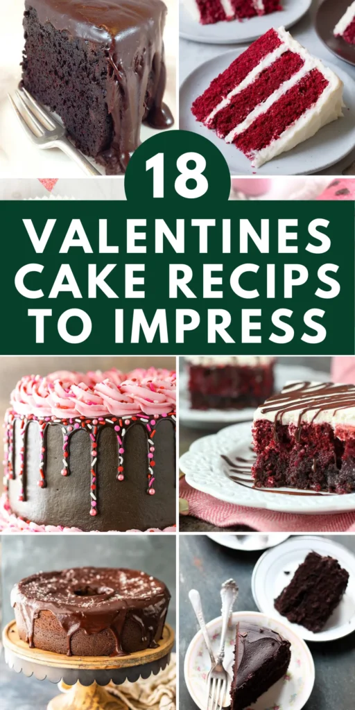 valentines cake recipes featured image