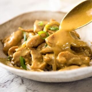 Oriental Chicken Tenders Curried Peanut Chicken