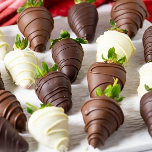 Easy Homemade Chocolate-Covered Strawberries 1 Chocolate-Covered Strawberries