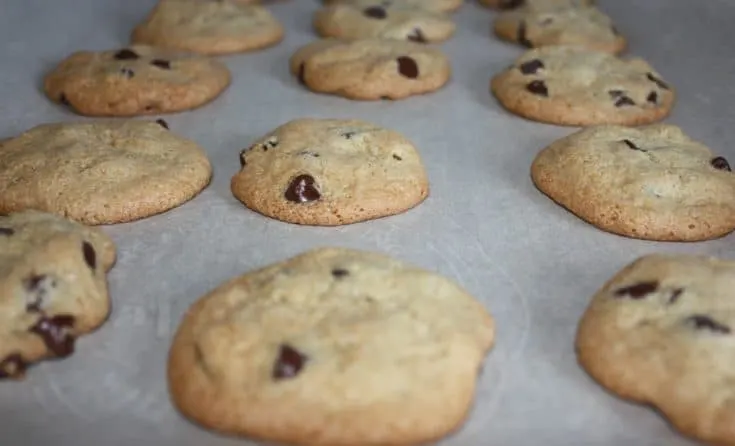 Naturally Gluten-Free Almond Flour Chocolate Chip Cookies