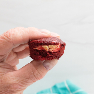 Red Velvet Swirl Brownie